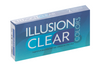 Линзы ILLUSION clear контактные прозрачные 3 месяца -3.75/8.6/2 шт