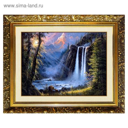 Алмазная мозаика «Пробуждение», 40 × 30 см, 38 цветов