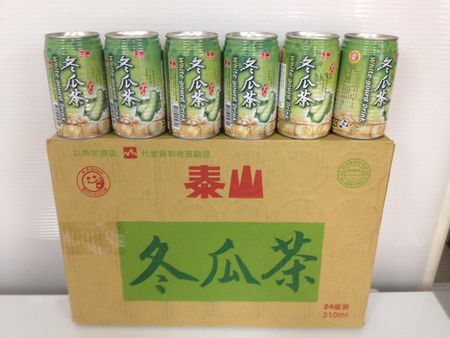 Чай Taishan Winter Melon 24 Melon Произведено в банках/коробках [Зимний чай] Тайвань/Консервированный
