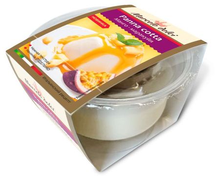 Десерт Marcelo Dolci Панна-котта Манго-маракуйя, 110 г