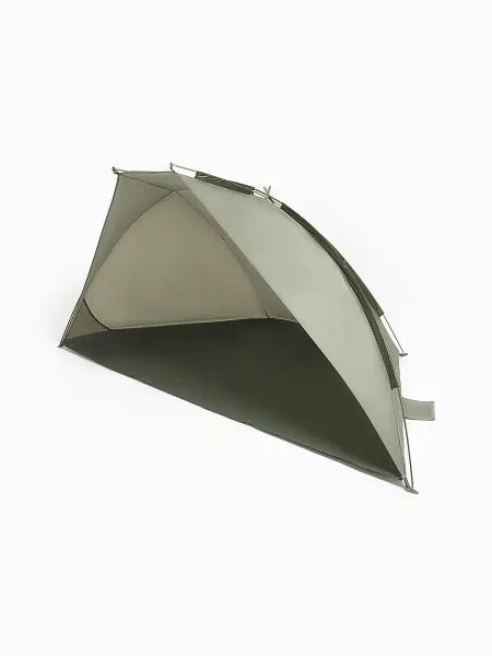 Палатка пляжная maclay, 240×120×120 см, трекинговая, однослойная, зеленая
