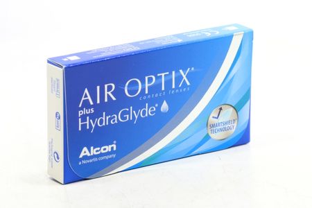 Контактные линзы Air Optix plus HydraGlyde (3) ежемесячные -3.00 / 14.20 / 8.6, 3 шт