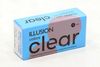 Линзы ILLUSION colors Clear контактные мягкие (диоптрия -8,5), 4 шт