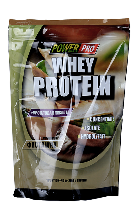 Протеин Power Pro Whey сывороточный со вкусом фисташки, 1 000 г