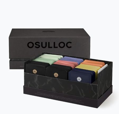 Чай OSULLOC Tea Edition Heritage – 9 сортов, 63 индивидуально упакованных чайных пакетика 1 box (63 bags)