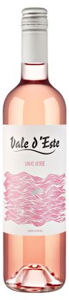 Вино Vale d`EsteRose Vinho Verde DOC розовое полусухое Португалия, 0,75 л