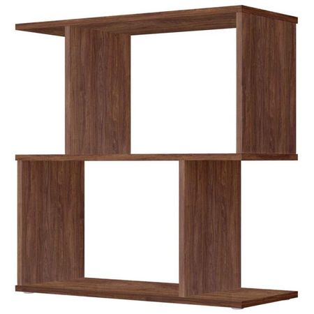 Стеллаж Polini Home Smart фигурный, 2 секции, цвет винтаж купить недорого
