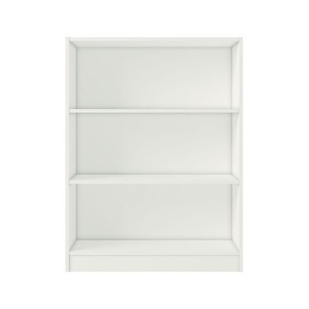 Стеллаж Home Smart, вертикальный, 3 секции, размер 80x28x106 см, цвет белый купить недорого