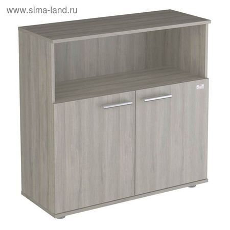 Комод Polini kids Simple Nordic с нишей и 2 дверцами, цвет вяз купить недорого