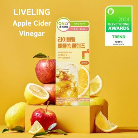 [LIVELING] Очищающий чай 15 мл x 10 шт. 4 вида Lemon