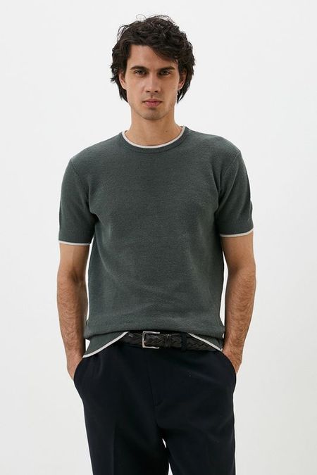 Футболка из хлопка и льна Marhatter 3150₽