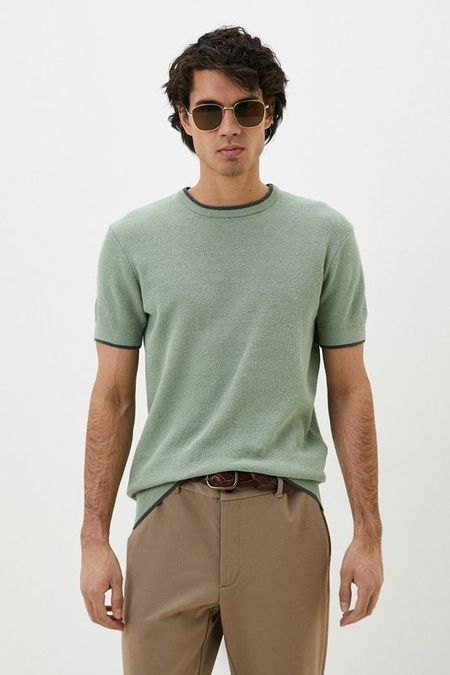 Футболка из хлопка и льна Marhatter 3150₽