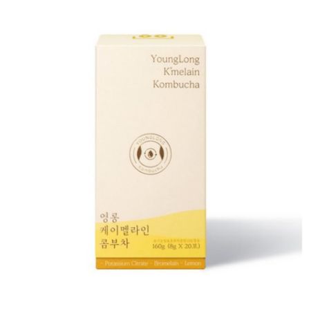 [YOUNGLONG] Чайный гриб для похудения с бромелайном 8 г X 20 шт. / Пищеварительные ферменты и диетический чай 20T