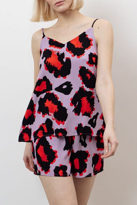 Топ на бретельках с принтом Almando Melado