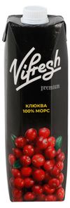 Морс Vifres клюква, 1 л