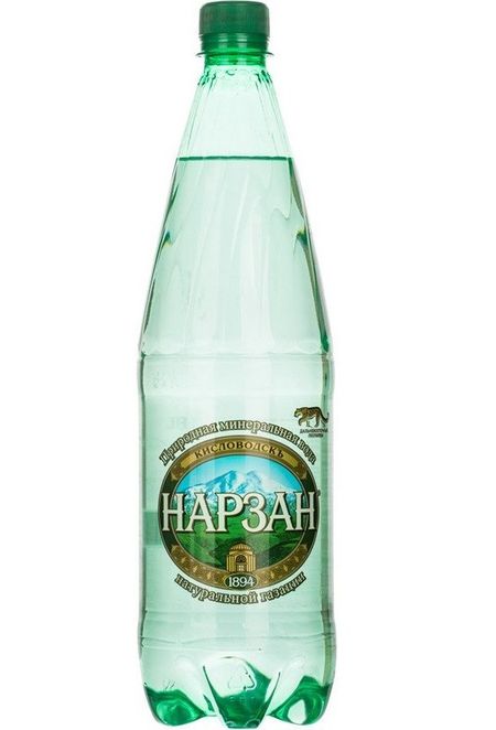 Вода мин Нарзан, 1 л, пластик/газ