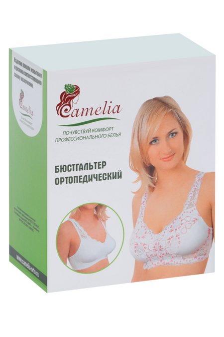 Бюстгальтер Camelia ортопедический послеоперационный 0181У черничный