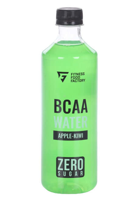Напиток Fitness Food Factory BCAA Water 6000 слабогаз с содерж сока Яблоко-киви, 0,5 л