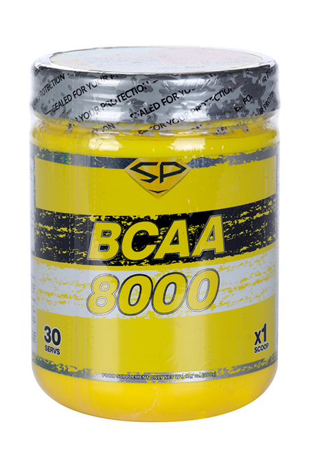 Аминокислоты BCAA 8000 STEELPOWER комплекс д/похудения без углеводов апельсин, 300 г
