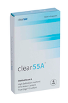 Линзы Clearlab Clear55 А контактные R 8.7 (диоптрия -4,5), 6 шт