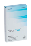 Линзы Clearlab Clear55 А контактные R 8.7 (диоптрия -5,5), 6 шт