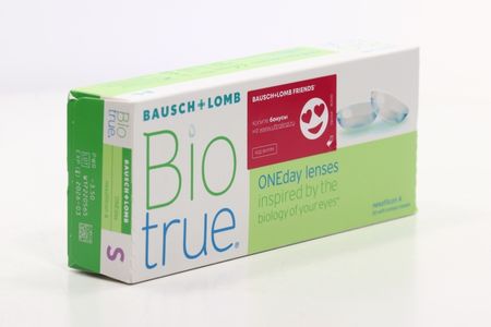 Линзы Bausch+Lomb BioTrue ONEday контактные R 8.6 (диоптрия -3,5), 30 шт