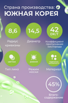 Линзы ILLUSION fashion adonis green контактные 1 месяц -0.00/14.5/8.6/2 шт