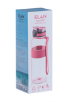 Бутылка д/воды Elan Gallery 8,5х8,5х27 см Style Water Balance коралл 1 л