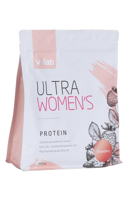 Коктейль протеиновый VPLAB Ultra Womens Protein Клубника, 500 г, (VP62156)