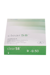 Линзы Clearlab Clear58 контактные R 8.3 (диоптрия -9,5), 6 шт