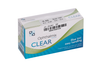 Линзы Офтальмикс Butterfly Clear Blue Tint контактные R 8.6 (диоптрия -6,0), 4 шт