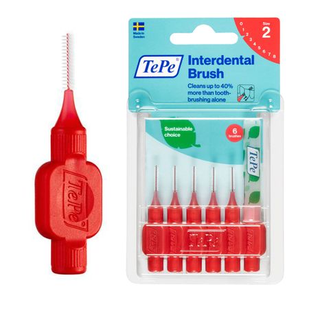 Межзубный ершик TePe Original 05 6 шт 790₽