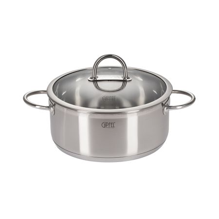 Кастрюля из нержавеющей стали Gipfel Signo 1295 28 см66 л 12990₽
