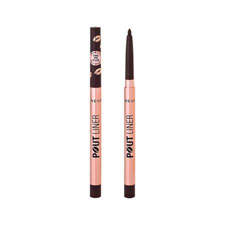 Карандаш для губ REVOLUTION POUT LINER PLUMPING LIP LINER контурный с эффектом пухлых губ тон Deepest mauve