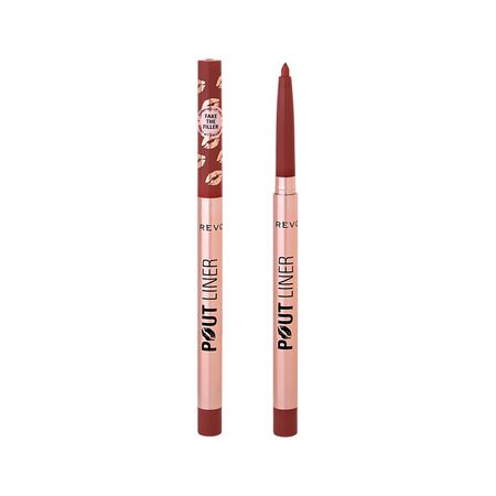 Карандаш для губ REVOLUTION POUT LINER PLUMPING LIP LINER контурный с эффектом пухлых губ тон Melba warm peach