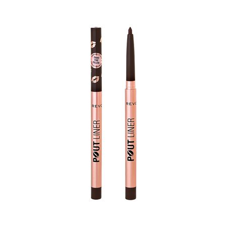 Карандаш для губ REVOLUTION POUT LINER PLUMPING LIP LINER контурный с эффектом пухлых губ тон Espresso cool brown