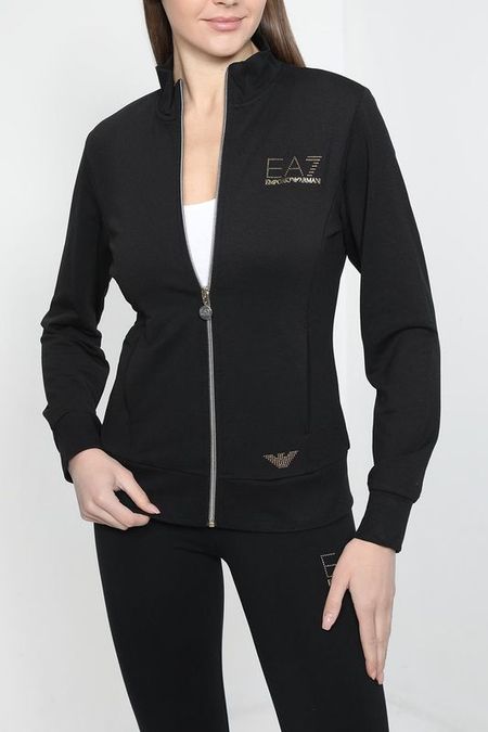 Толстовка на молнии с логотипом бренда Ea7 11890₽