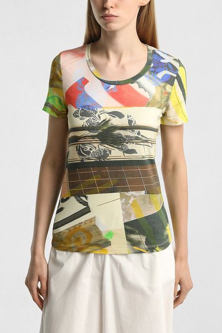 Футболка с принтом Desigual 4717₽