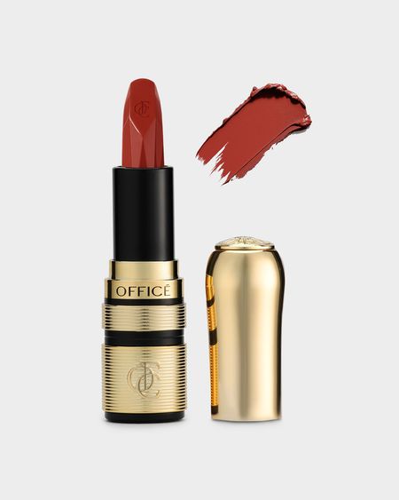 Кремовая помада для губ с золотом Gilding Backstage, оттенок: OFC519 алая роза, 3,2 г