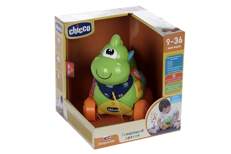 Игрушка Chicco говорящий дракон рус/англ купить недорого