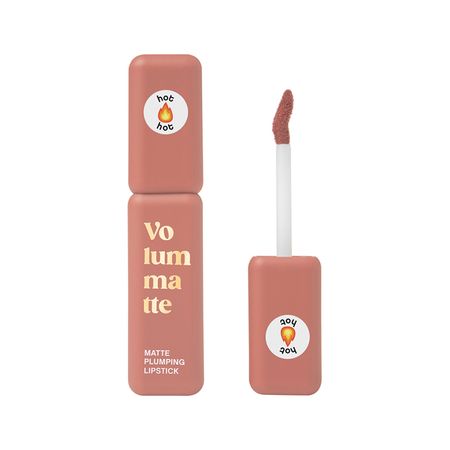 Помада для губ VIVIENNE SABO VOLUMMATE матовая с эффектом плампинга тон 04 Peach familiarite