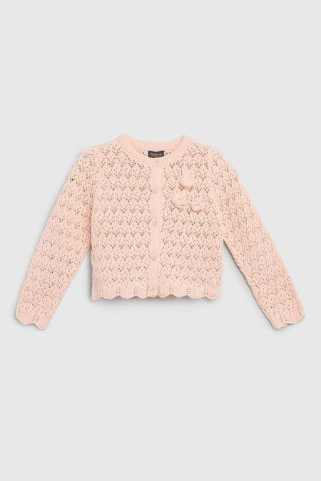 Кардиган хлопковый ажурный OVS 2090₽