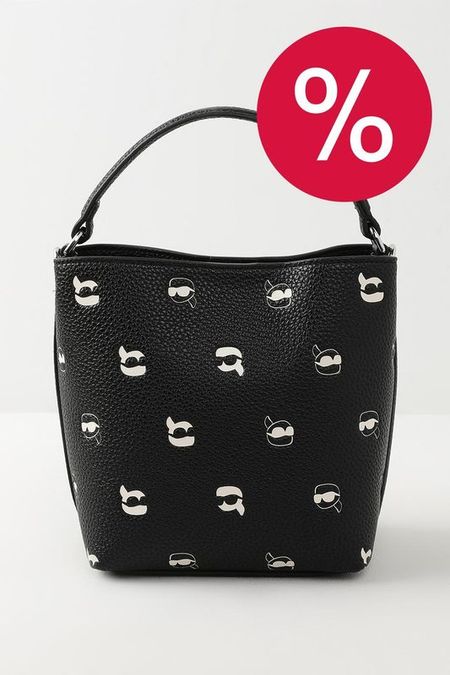Сумка мешок с логотипом Ikon Karl Lagerfeld 11790₽