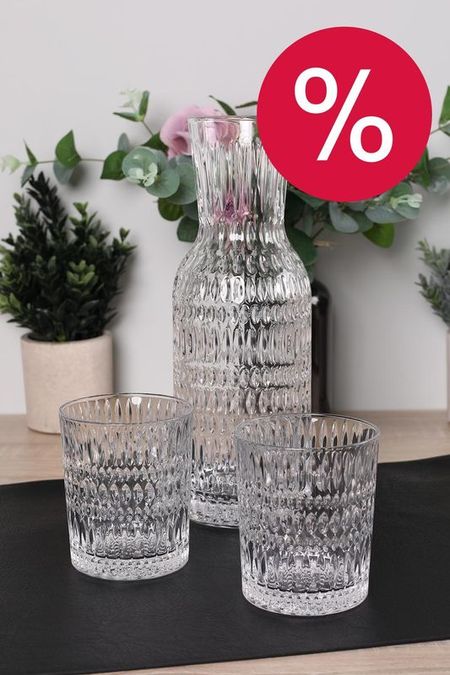 Набор хрустальный из графина и 2 стаканов Ethno Nachtmann 6990₽
