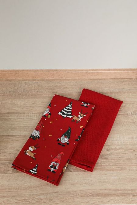 Набор из 2 кухонных полотенец Rudolph COINCASA 1390₽