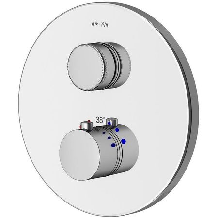 Смеситель для душа AMPM Inspire 20 F50A75700 с термостатом Хром 19190₽