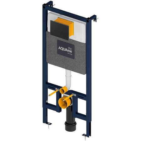 Инсталляция AQUAme AQM4001MB для унитаза с Черной матовой клавишей смыва 16300₽