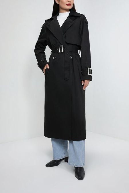 Классический тренч с поясом SABRINA SCALA 18390₽