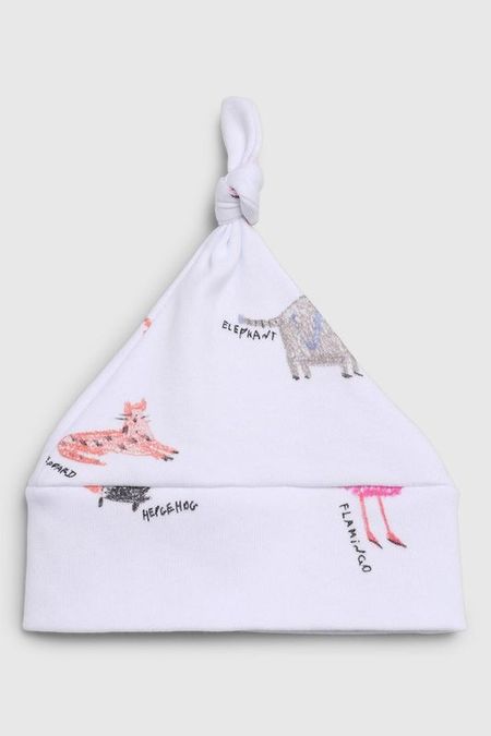 Шапка хлопковая с принтом Aspaya 410₽