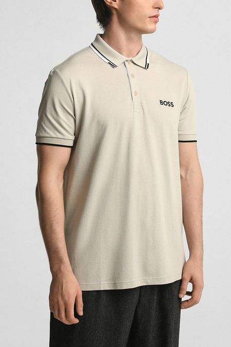 Поло из смесового хлопка BOSS 7710₽